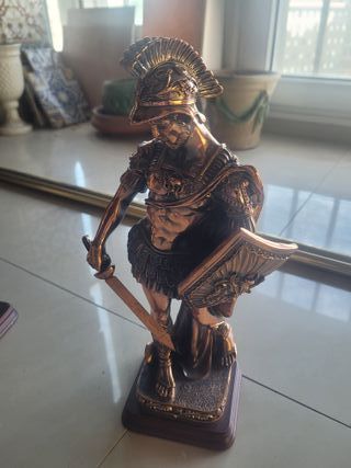 Conjunto Figuras Guerreros Romanos Bronce