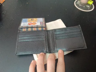 Cartera Tarjetero Salvador Bachiller Negra