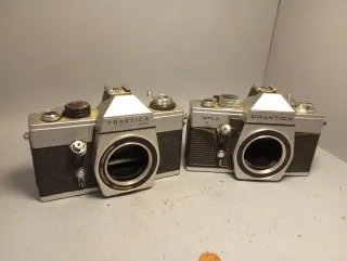 2 Fotocamere Praktica da riparare