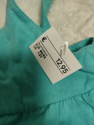 Vestido Infantil Ariel La Sirenita 1- 2 años