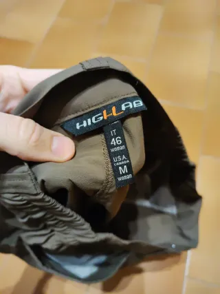 Pantalón corto mujer Ferrino verde oliva