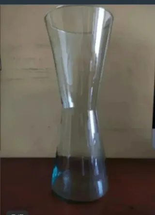 Jarrón de cristal alto 40 cm