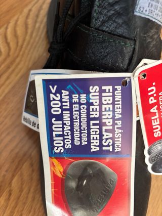 Botas de seguridad Panter S2 Negras