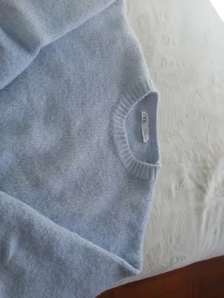 Jersey Zara Azul Talla M
