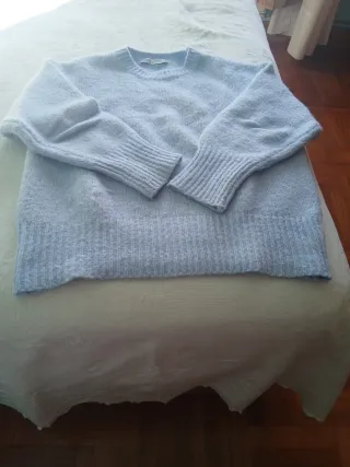 Jersey Zara Azul Talla M