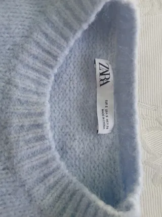 Jersey Zara Azul Talla M