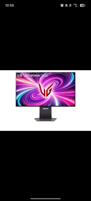 Monitor LG UltraGear OLED 32" Dual Mode 240/480Hz