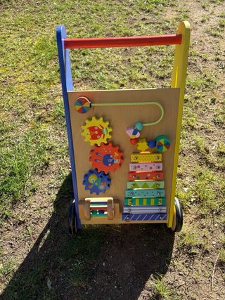 Caminador infantil de madera EUREKAKIDS