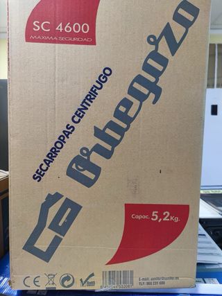 Centrifugadora Orbegozo Secarropas