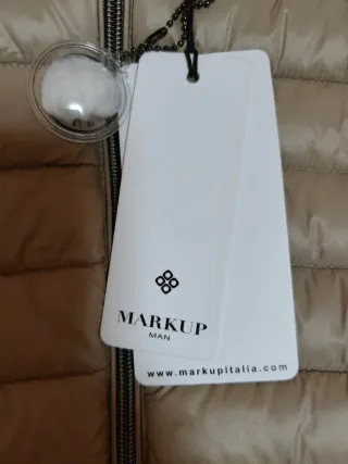 Chaleco MARKUP beige hombre nuevo