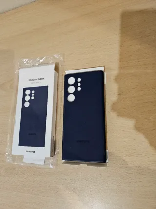 Funda Silicona Samsung Galaxy S23 Ultra Azul