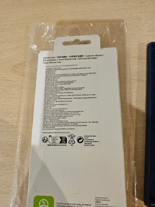 Funda Silicona Samsung Galaxy S23 Ultra Azul