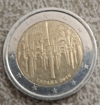Moneda 2 Euros España 2010
