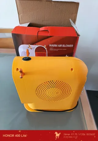 Calentador eléctrico de escritorio