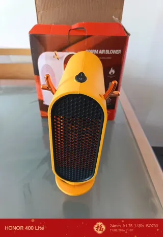 Calentador eléctrico de escritorio