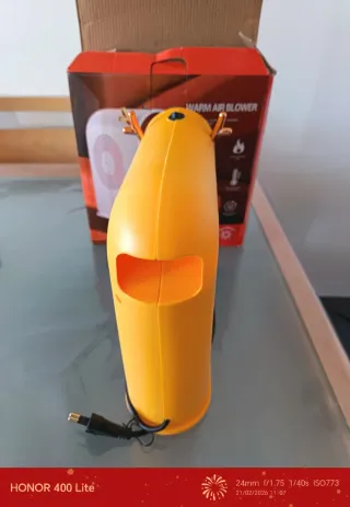 Calentador eléctrico de escritorio