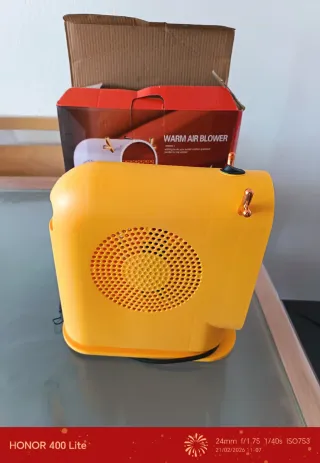 Calentador eléctrico de escritorio