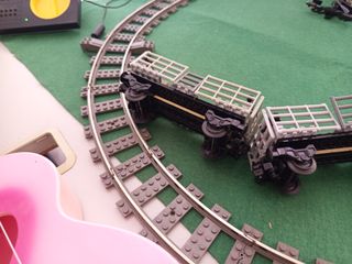 Lego Tren 60052 cuatro Vagones Porta Animales