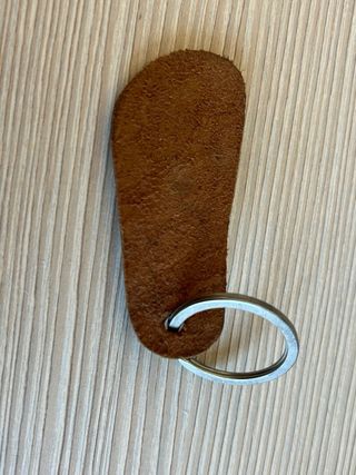 Portachiavi Birkenstock in cuoio