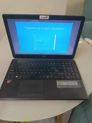 Ordenador portátil Acer negro