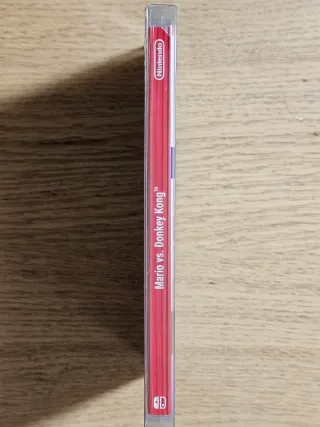 Carátula original Mario vs Donkey Kong Switch.