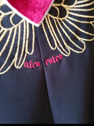 Vestido Aire Retro Negro