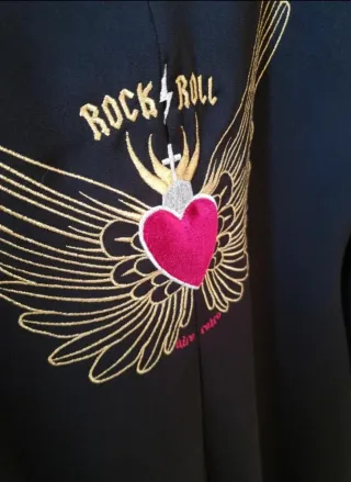 Vestido Aire Retro Negro