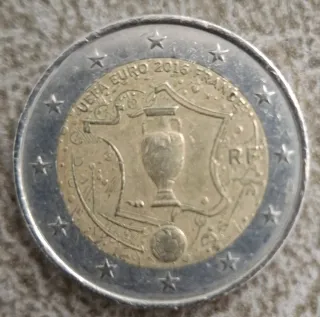 Moneda 2€ UEFA EURO 2016 Francia