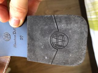 Sandalias Massimo Dutti Piel Marrón T.39