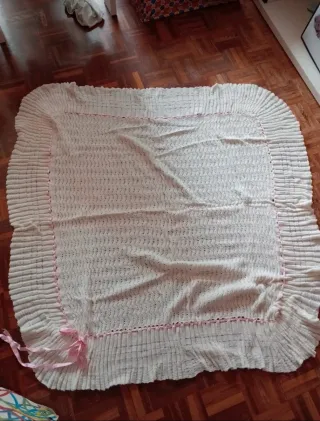 manta toquilla bebé