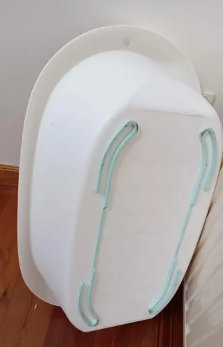 Bañera bebé blanca