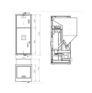 Caldera pellets TOTALPOWER27 SANT2003