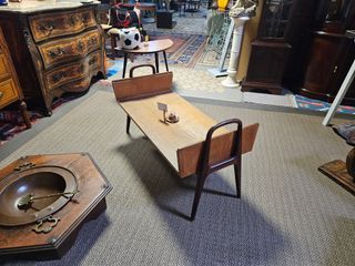 Mesa de centro vintage madeira