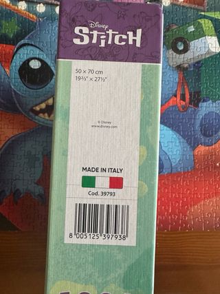 Puzzle Disney Stitch 1000 Piezas Clementoni