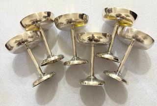 Antiche coppe champagne set 6 pezzi