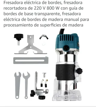 Fresadora Eléctrica Bordes 220V 800W