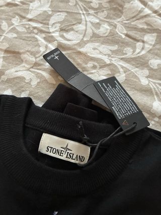 Jersey Stone Island Negro Talla XL
