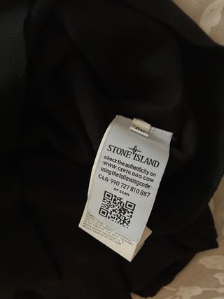 Jersey Stone Island Negro Talla XL