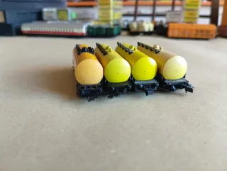 Lote 4 vagones cisterna