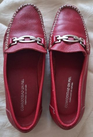 Mocasines Mujer talla 37 de piel