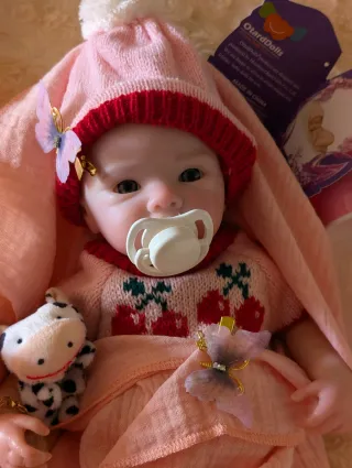 Reborn silicona pesa 1kilito 100