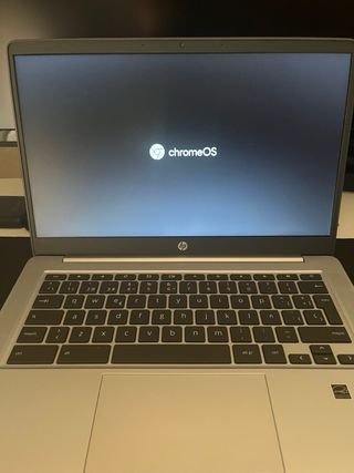 Portátil Chromebook HP 14-15 Gris/Plata