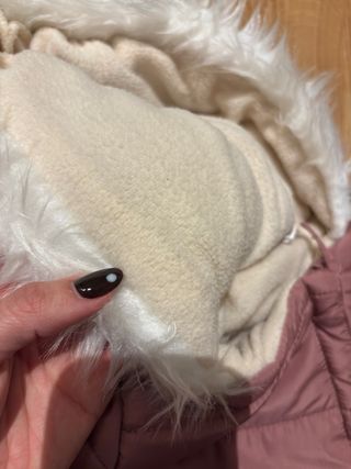 Buzo rosa bebé con capucha