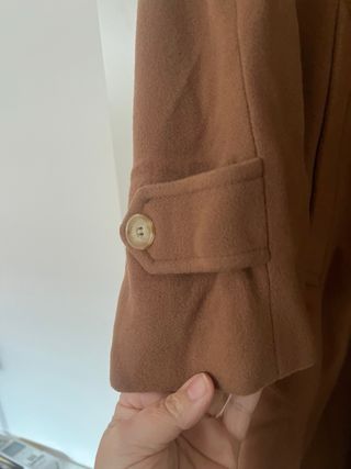 Cappotto lana e cashmere marrone