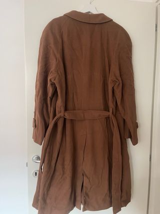 Cappotto lana e cashmere marrone