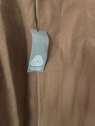 Cappotto lana e cashmere marrone