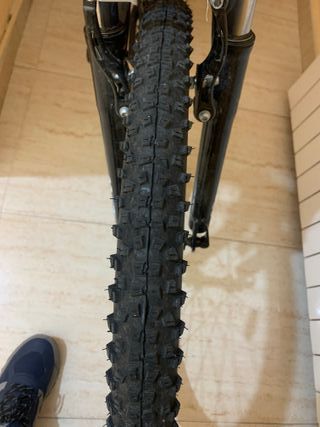 Bicicleta Montaña Talla M Naranja