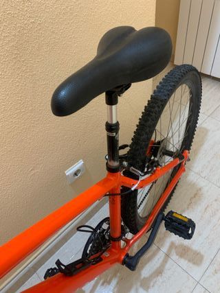 Bicicleta Montaña Talla M Naranja
