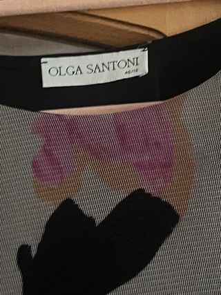 Vestido fiesta Olga Santoni Talla 46