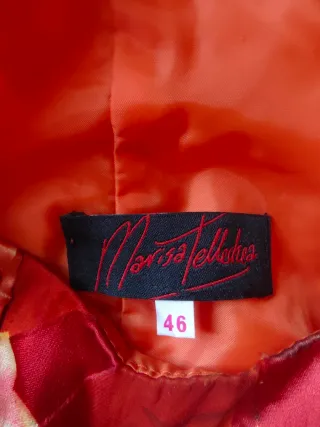 Conjunto Vestido Naranja Talla 46